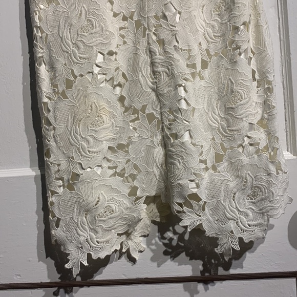 Jigsaw white lace dress with slip - Picture 9 of 17